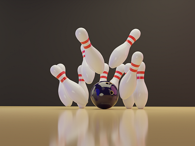 Bowling - 3D Modeling