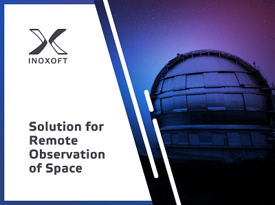 Solution for Remote Observation of Space app appdesign uidesign uxdesign videoplayer web design