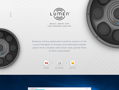 LUMEN - Windows desktop app inoxoft ui design ux design web app design web application windows app