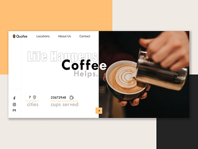 Coffee Shop Landing Page