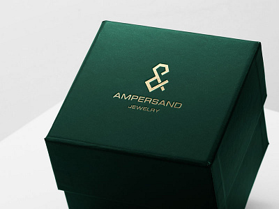 AMPERSAND JEWELRY LOGO branding design icon illustration logo logodesign minimal packaging packaging design