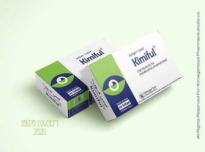 Eye Softgel Packaging2 branding cosmetic cosmetic packaging cosmetics design illustration minimal packaging packaging design pharmaceuticals ui