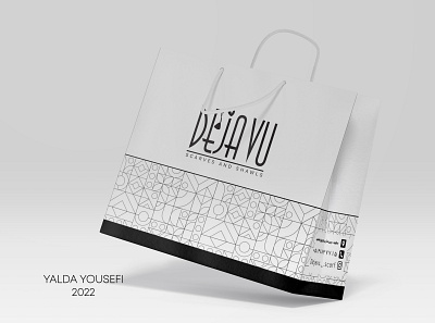 Paper Bag - Dejavu branding design logo minimal packaging packaging design