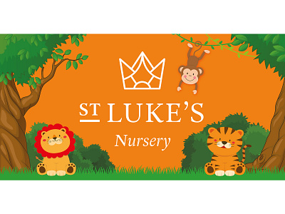 St Luke's Signage Illustration