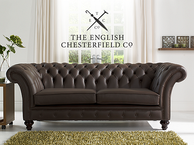 The English Chesterfield logo range sofa