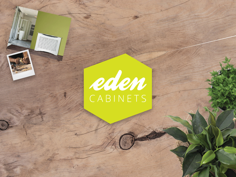 Eden Cabinets Branding & Identity branding identity craftsmanship eden