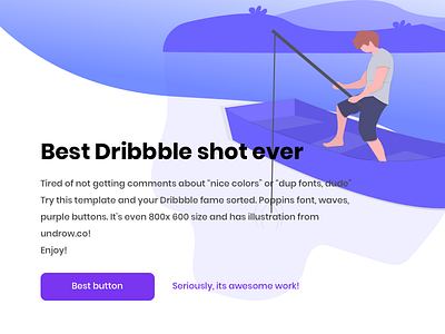 Best work ever cool colors dope dribbble dude poppins rad waves