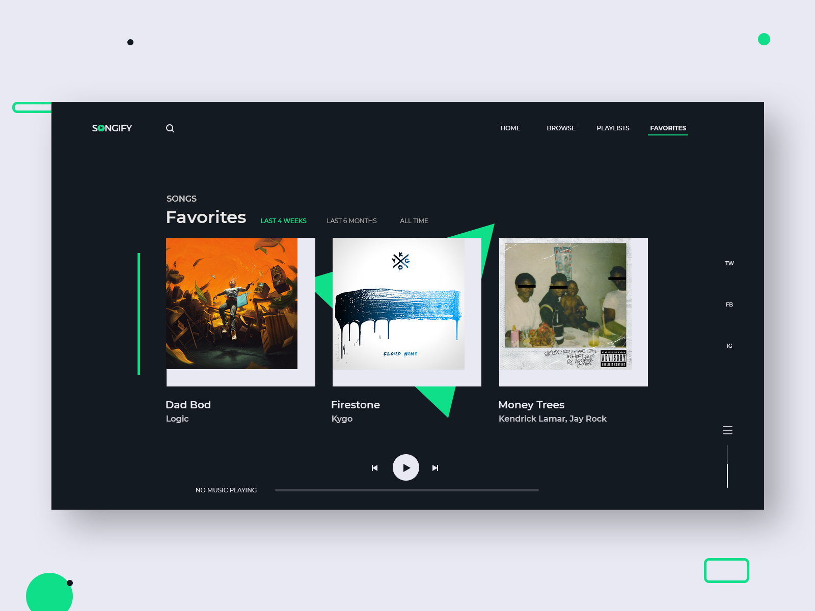 Favorite UI Design - Daily UI 044 by Kristers Linde on Dribbble