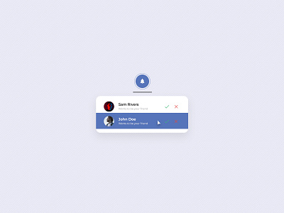 Pending Invitation UI Design | Daily UI 078