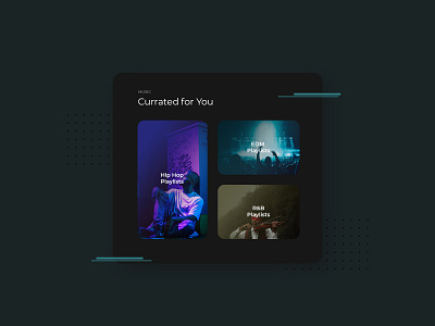 Currated For You UI Design | Daily UI 091