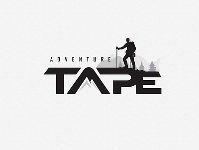 Adventure Tape adventure brand brand design brand identity branding illustration illustrator logo typography vector