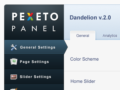 Wordpress Theme Options Panel blue panel theme theme options ui wodpress theme