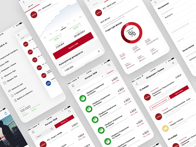 Mobile app for the financial platform app design development ui ux web website