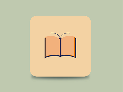 Icon Design Book design flat icons illustrator logo vector
