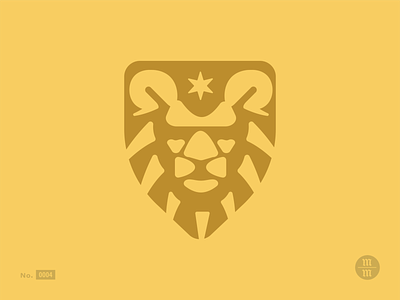 Chimera 02 badge branding chimera crest greek identity lion logo mark mythology shield symbol