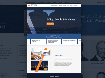 Vogel Group Website design website