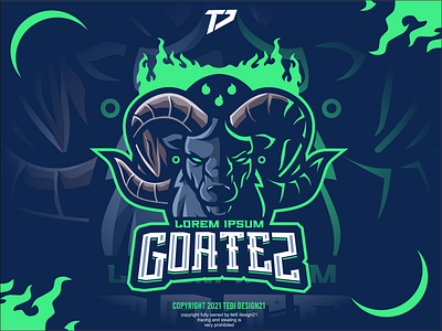 GOAT Esport Logo design esport design mascot logo gaminglogo illustration logo mascot logo vector