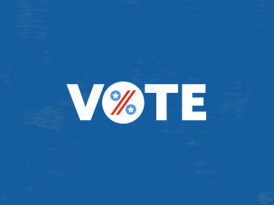 Vote america democracy grunge percent typography vector vote