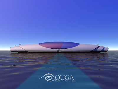 OUGA (2006) 3d concept cruiser design han river industrial ouga performing ship