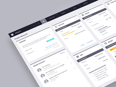 DAVinCI LABS : Dashboard UX design (prototype)