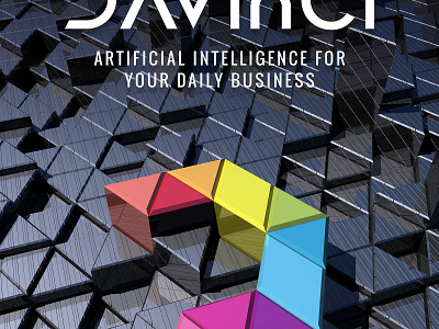 DAVinCI : Poster 3d ai commercial art davinci dayli intelligence graphic poster poster design promotion symbol