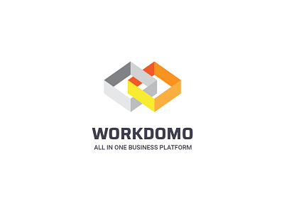 Workdomo BI (draft) bi brand draft logo symbolmark wordmark workdomo