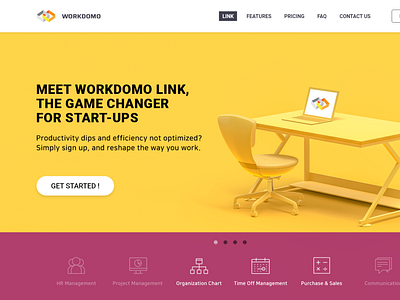 Workdomo web (home)