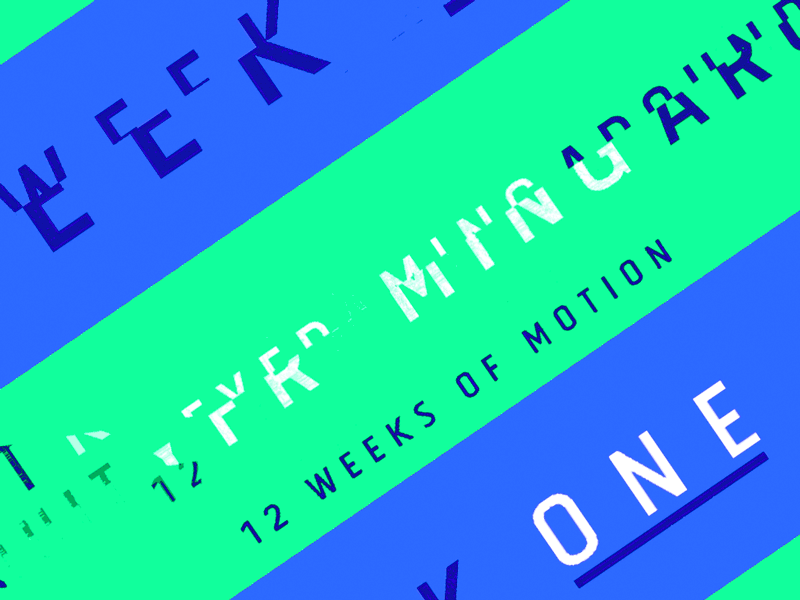 Quit Keyframin' Around blog glitch keyframes motion graphics transition typography