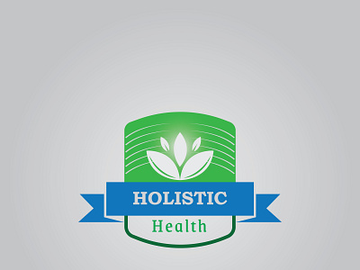 Holistic Health art artist brand identity design flat graphic design illustrator logo logodesign vector