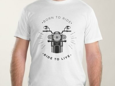 BORN TO RIDE T-SHIRT