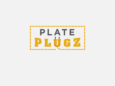 PLATE PLUGZ art branding design designer designers entrepreneur graphic design illustrator logo logo designer logodesign minimal minimal design minimal logo startup vector
