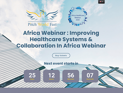 Africa webinars landing page copy design landing page woocommerce