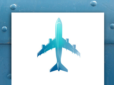 Airplane logo aircraft airplane airport blue dobrograph graphics logo logotype plane sign