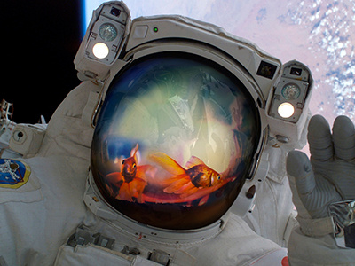 Аstronaut astronaut cosmonaut dobrograph fish man space космонавт космос