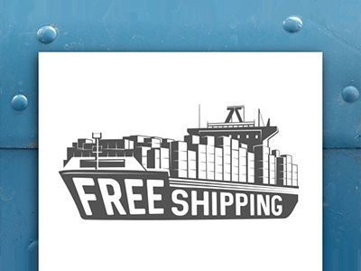 Free shipping black dobrograph free graphic icon logo logotype shipping sign stock