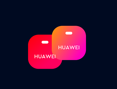 Huawei Desing aliahmettrnc app brand company design dribbble huawei icon logo minimal ui