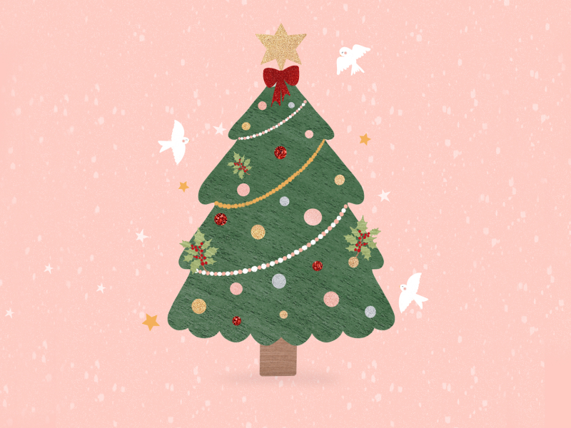 Christmas Tree by Nika Venturini on Dribbble