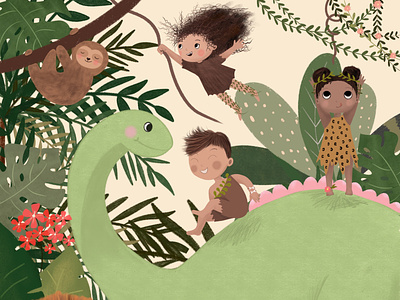 welcome to the jungle kid lit illustration