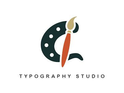 Typography Studio Logo Design branding design graphic design illustration logo typography ui