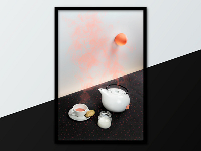 Caffè Verdi | Photography | TEA TIME art artwork breakfast design design art graphic lightroom minimal painting photoediting photography photoshop set design smoke still life surreal