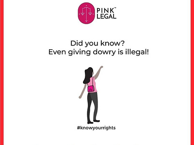 Did you know? Even giving dowry is an illegal! domestic violence dowry harassment dowry is illegal dowry law dowry rights empowering women empowerment equality indian law law news lawyers legal education legal rights legal rights in india violence at home violence laws in india women empowerment women rights womens laws