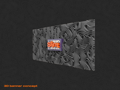 Slint - 3D banner concept 3d blender branding design graphic design illustrator logo render vector