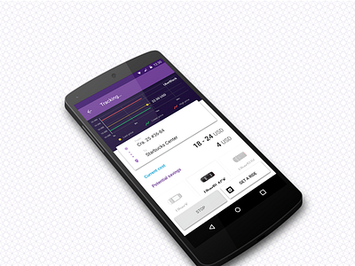 Brocar android app design material mobile mockup uber ui ux