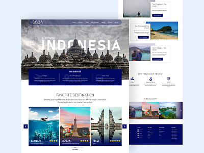 Tour Travel Web Design design flat minimal simple typography ui uidesign ux uxdesign web