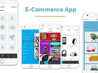 E-Commerce App android ios ui uidesign