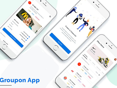 Groupon App android ios uidesign