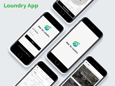 Loundry App android ios ui ux