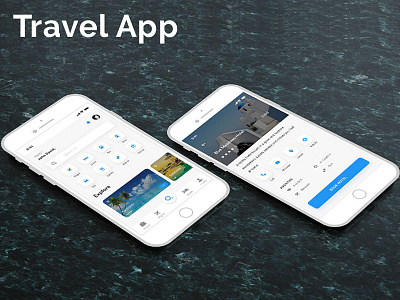 Travel App android ios ui uidesign ux