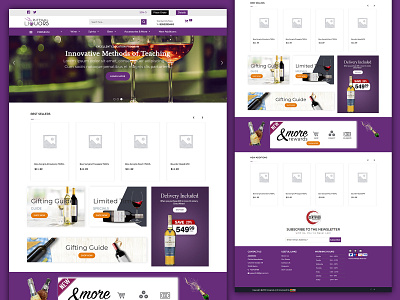 Wine Template website design