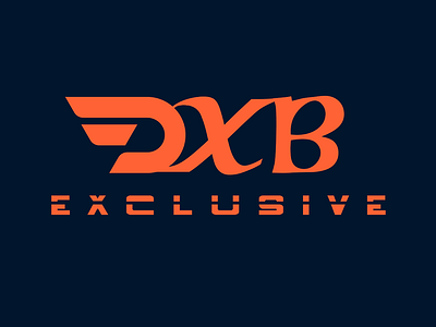 DXB Exclusive Logo design logo